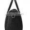 Popular Style Shoulder and Tota Handmade Knitted PU Leather Handbag