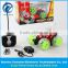 Wholesale cheap interesting remote control tip lorry rc stunt car toys with LED lights and music song for kids gift