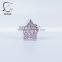 EUDORA 925 sterling silver wholesale WISHING STAR CLEAR CZ 791384CZ