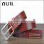 Fashion design your own logo custom men genuine leather belt