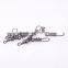 Barrel Swivel With Interlock - Black Brass 5# 8kg 500pcs/bag