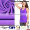 Brushed Cotton Touch Polyester Spandex Fabric For Fitness Wear