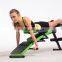 foldable and adjustable sit up bench with smart core