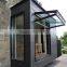 2016 new design Europen style UPVC steel reinforcement 3 panel upvc folding windows with 600*1200 mm