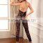 Temptlife Brand TL3116 hot sale Sexy Scallop Trim Deep V Bodystocking lingerie bodystocking wholesale