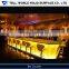 Large size commercial bar tops, led bar furniture on sale