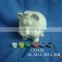 cone 05 ceramic bisque football money bank