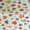 2015 wholesale new cute fish printed cartoon 90 polyester 10 spandex fabric