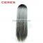 Top quality virgin remy brazilian human hair wigs grey human hair wigs for women