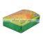 customized exquisite House shaped tin box for food, house shape tin case for gift