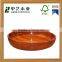 Chinese Factory Cheap Handmade Unfinished Natural Wooden Olive Round Bowl Salad Bowl