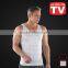 2015 Walmart men slimming body shaper men's slimming singlet compression corset