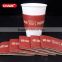 8-20oz hot drink corrugated paper coffee cup sleeves