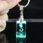 Beautiful crystal Led keychain on sale