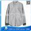 Custom Men Casual Linen Shirts with Pointed Collar