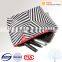 zebra stripe contents cosmetic bag for poimotion