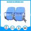 Cancer uv-resistant plastic stadium seat with aluminum stanchion chair