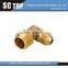 Brass fitting Union compression fitting