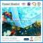 Hot Selling Various Kinds Super Soft Print Coral Fleece Blanket Scarf