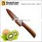 6" ceramic colorful blade knife kitchen knife(Khaki)