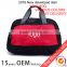 Large sports and leisure gym bag shoulder strap