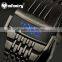 INFANTRY Men's Black Stainless Steel Digital Sport Date Blue LED Watch