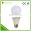 2016 Hot selling energy saving plastic with aluminum led bulb light with wholesale price,ce rohs approval 7w bulb light e27
