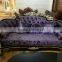 Factory price home/hotel living room sofas living room furniture, purple velvet sofa