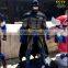 Glass steel Superman Batman film figure sculpture