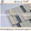 golden white qtz interlocking pattern glass mosaic tile and stone mosaic (crystal glass )
