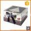 Base and lid paper christmas gift box with iron