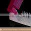 Bicolor folding plastic wide tooth hair comb