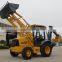 chinese backhoe loader price 1.0cbm bucket capacity backhoe loader