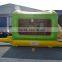 2016 Hot sale small colorful combo bouncy inflatable combo for kids