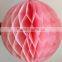 2015 wholesale wedding decor tissue paper wave honeycomb ball