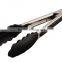 Home & Garden Colorful Silicone Handle Stainless steel 304 BBQ tong