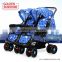 Double strollers JINBAO good twins stroller/baby carriage/pram/baby trolley/pushchair