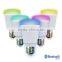 E27 7W RGB G60 LED Globe Bulb