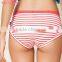 MC CLAYN brand Stripe ladies briefs cotton 100% simple comfortable plus size panties female quality slim hip underwear women