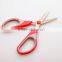 Best selling novelty office paper cutting scissors with PP+TPR handle