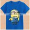 Hot New 2016 Cartoon Baby T shirts Anime Figure Despicable Minions Clothes Costume Child Clothing Girls T- shirts Free Shipping