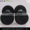 fixed black rubber dumbbell
