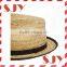 Summer foldable fashion mens straw beach hats