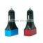 OEM full aluminum bottom quick electric 4 usb car mobile charger adapter