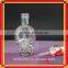 Trande Assurance pink 30ml eye glass skull dropper bottle with glass vials