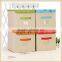 Wholesale in stock 4 color nonwoven storage box