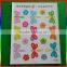 custom butterfly frosty PVC stickers as gifts