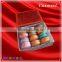 12 pcs macarons plastic box for gift