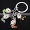 Promotional Gift cheap high end custom Metal Keychain with Gift Box
