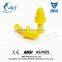 2015 Wholesale anti noise ear defender CE standard silicone ear protecting earplugs